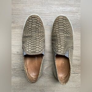 Joie Kidmore Sneakers Reptile-Texture Slip-Ons Preppy Coquette Feminine 2016